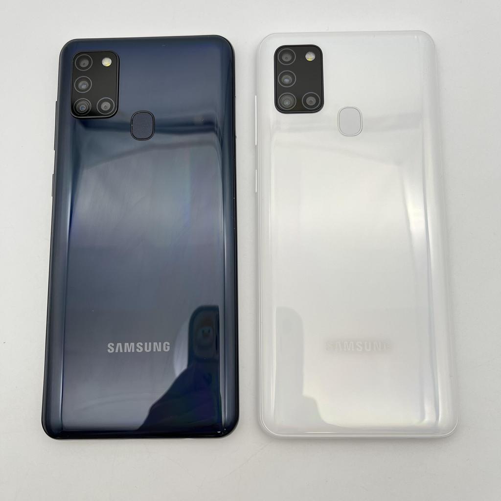 Восстановленный Оригинальный Samsung Galaxy A21s A217F 3 ГБ ОЗУ 32 ГБ ПЗУ Мобильный телефон с одной SIM/двумя SIM-картами