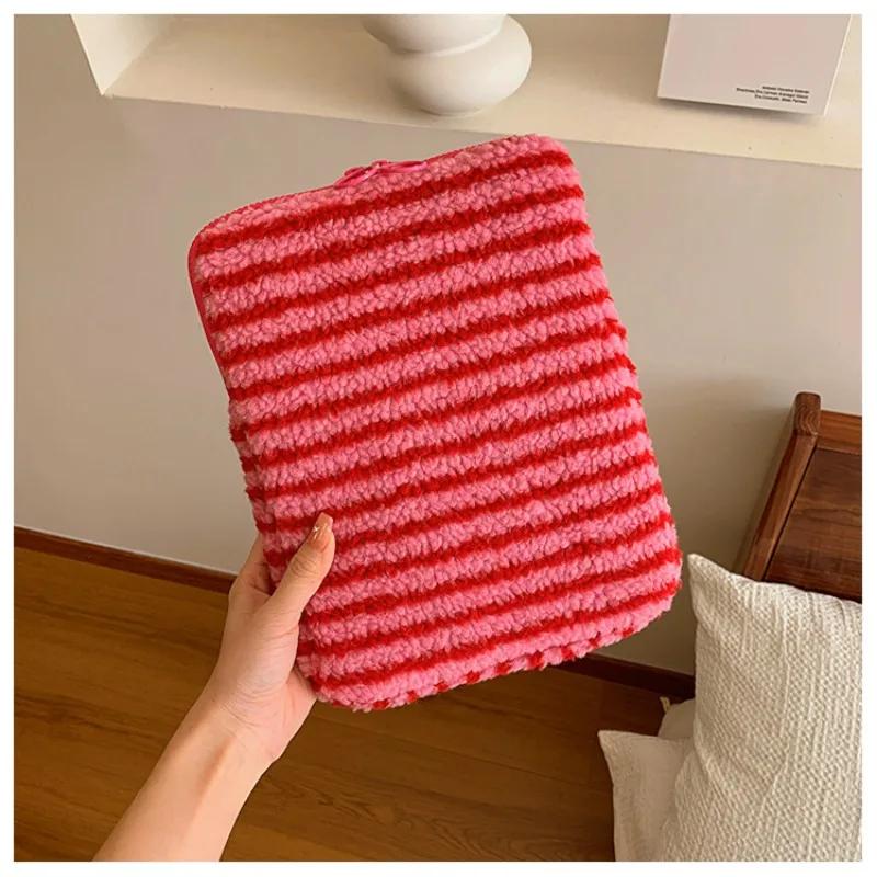 13 14 15,6 дюймовый чехол для ноутбука мягкий плюшевый чехол для планшета компьютерный чехол для Macbook Air Pro 13.3 Xiaomi Mi Pad 5 6 iPad чехол