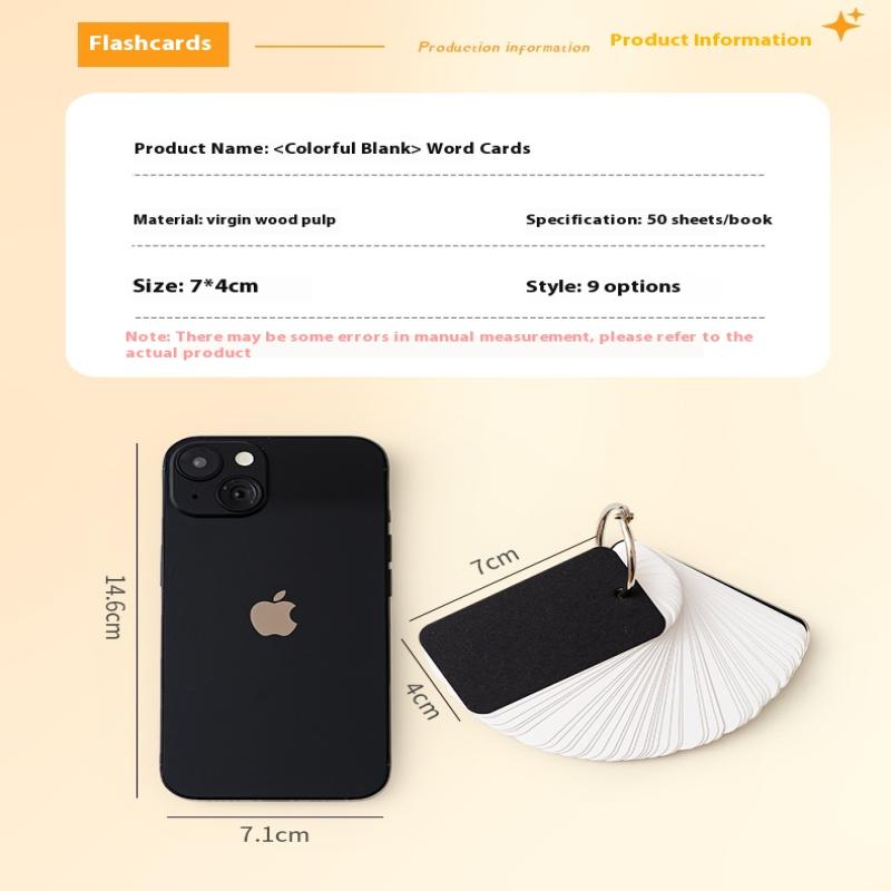 50/100 шт. Цветные пустые крафтовые бумажные карточки, бумажные карточки для рукоделия, бумажные карточки для сообщений, пустые карточки для обучения, учебы, DIY, запоминания