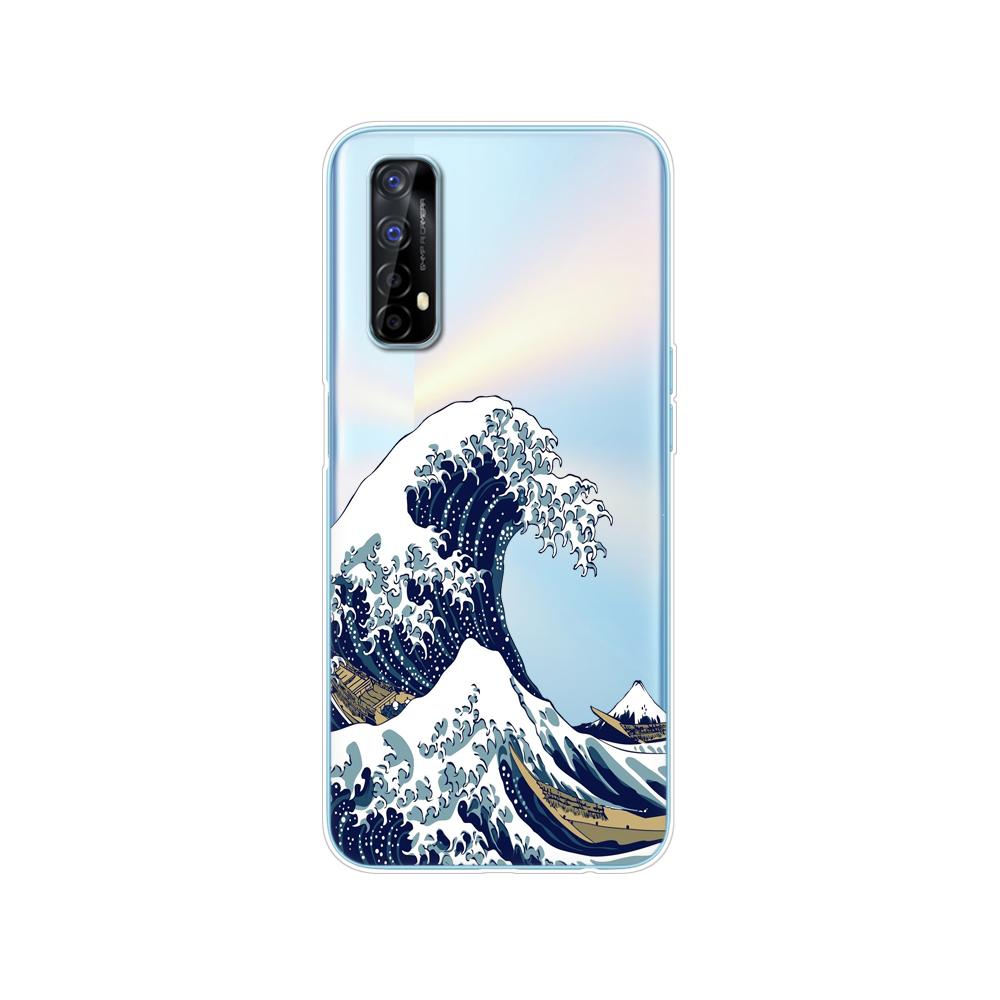 Чехол для Realme 7 для OPPO Realme 7 Pro, противоударный мягкий силиконовый чехол из ТПУ для задней панели телефона Realme7 7Pro, чехол-бампер, чехол