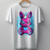 Зомби Кролик 001 Взрослые/Детские футболки/футболка