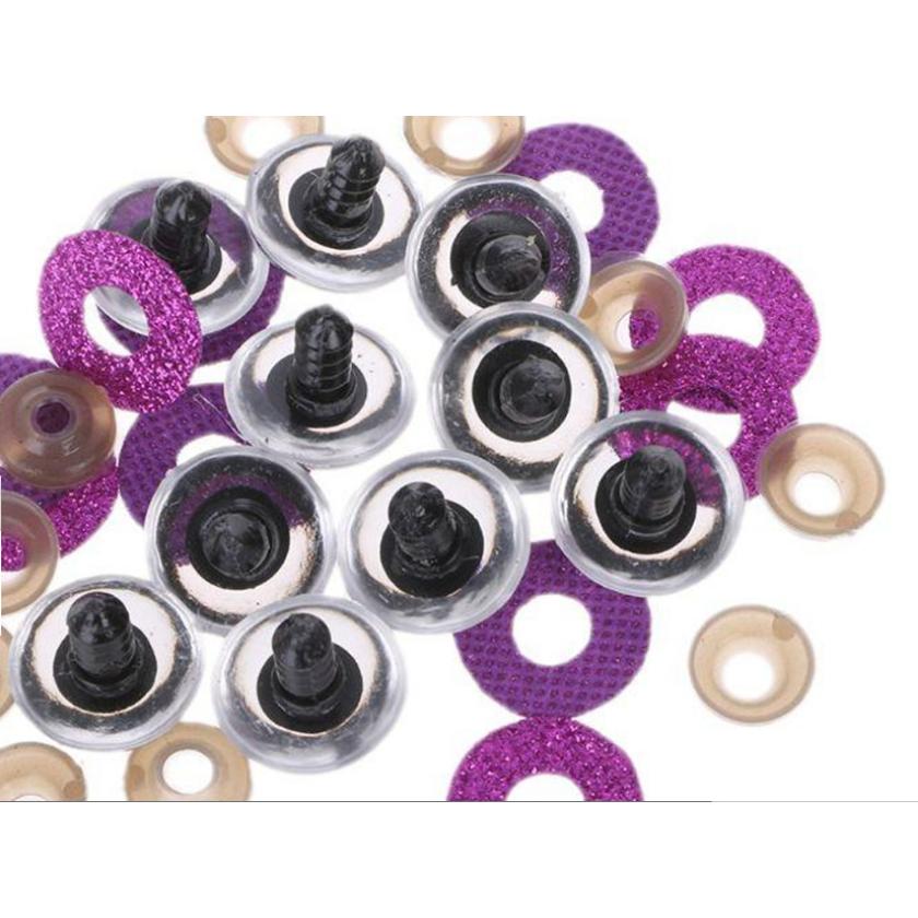 Товары для рукоделия «сделай сам», пластиковые безопасные игрушечные глаза, красочные глаза для кукол, для кукольных игрушек, мягкие игрушки, куклы, вязаные крючком игрушки, поделки CZK