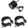2pcs Universal Motorcycle Headlight Bracket Tube Fork Spotlight Holder Clamp Mounting Handlebar Clamp Kit
