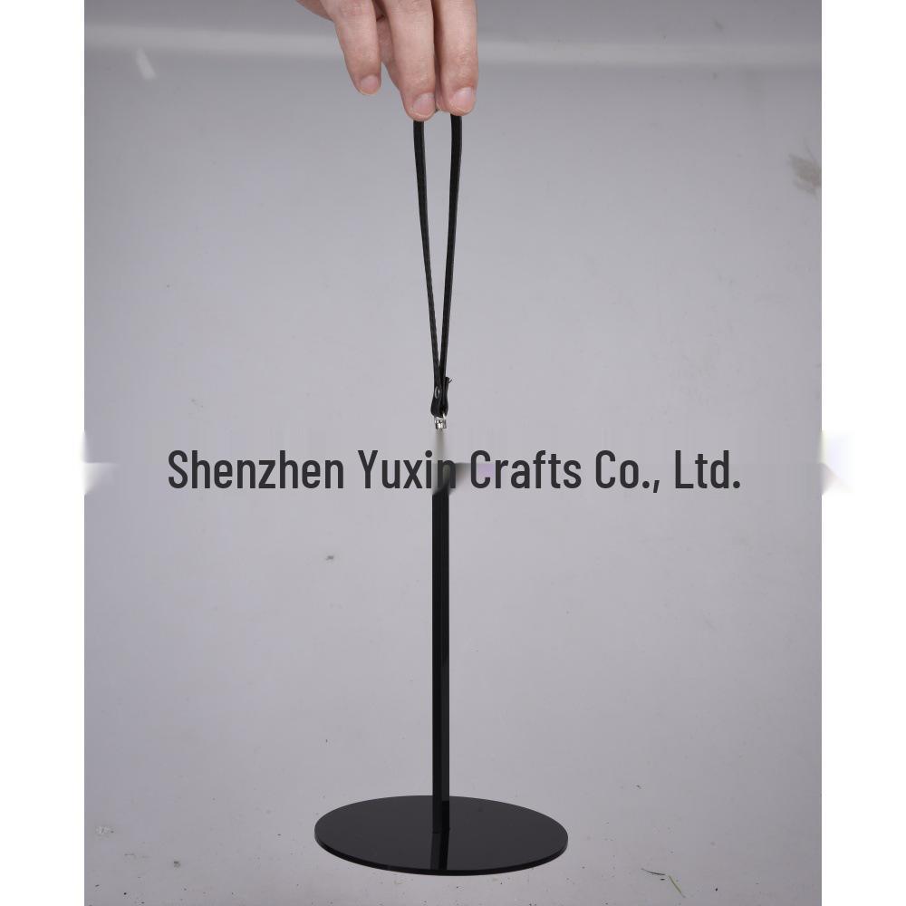 Large T-shaped Portable Acrylic Yarn Holder for Wrist