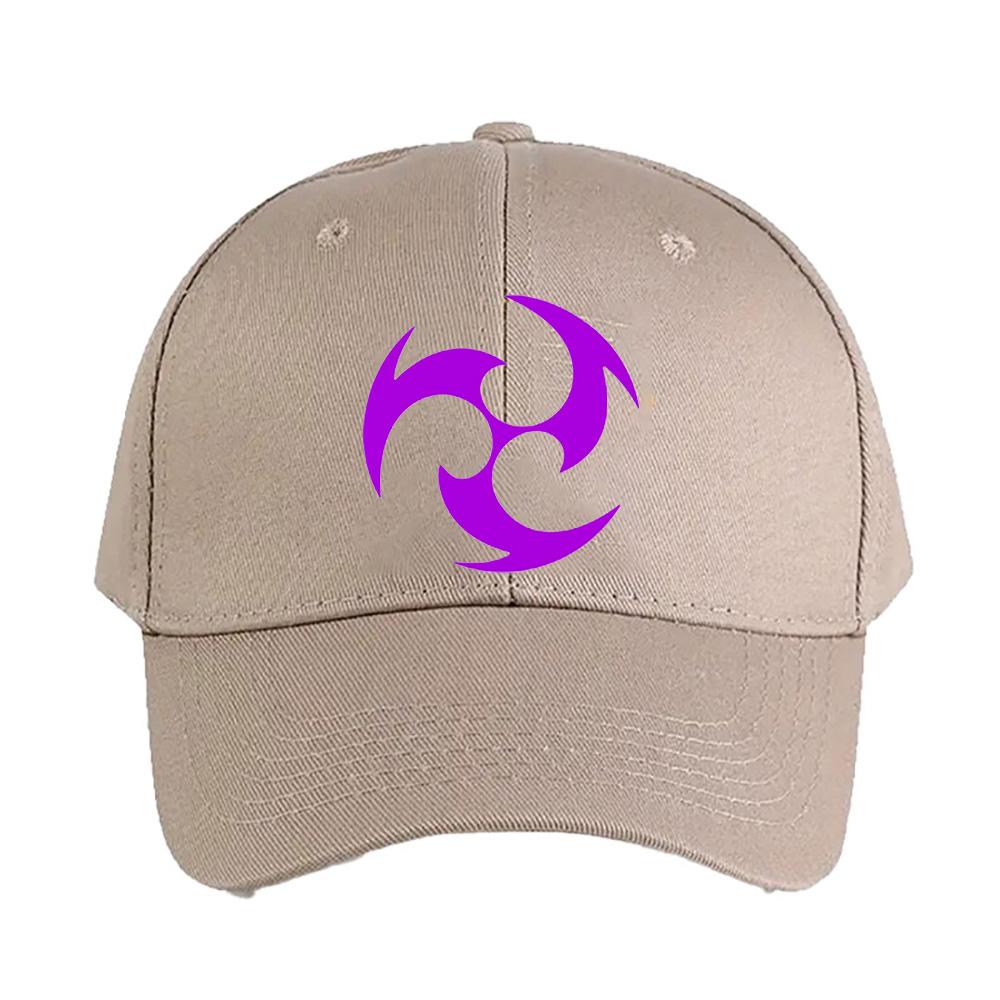 Electro Element Genshin Impact Unisex Adult Summer Baseball Caps With Curved Brim Adjustable Hiking Fishing Hat