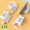3.1A 5 портов USB Type-C зарядное устройство USB 3.0 настенное зарядное устройство для мобильного телефона ноутбука планшета EU US UK Plug PD быстрая зарядка телефона адаптер