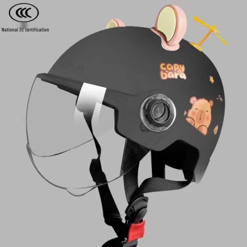 Year-Round Safety Helmet for Kids – Cute Electric Vehicle Helmet
