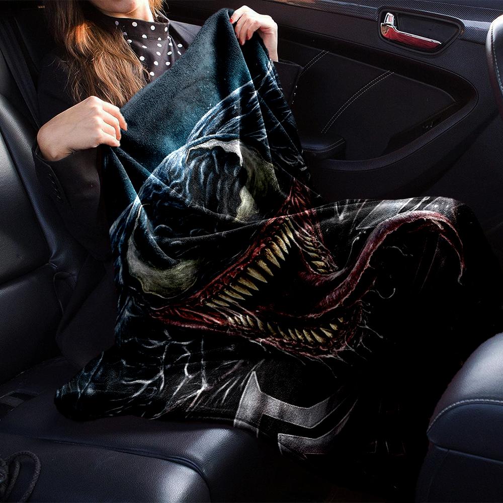 Venom Space Blanket Soft Throw Blanket For Home Bedroom Bed Sofa Travel Office Solid Christmas Blanket