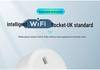 Умная розетка UK Smart Graffiti: Совместимость с Homekit и Google Home, Таймер, Удаленное управление через приложение, Умный переключатель с измерением потребления