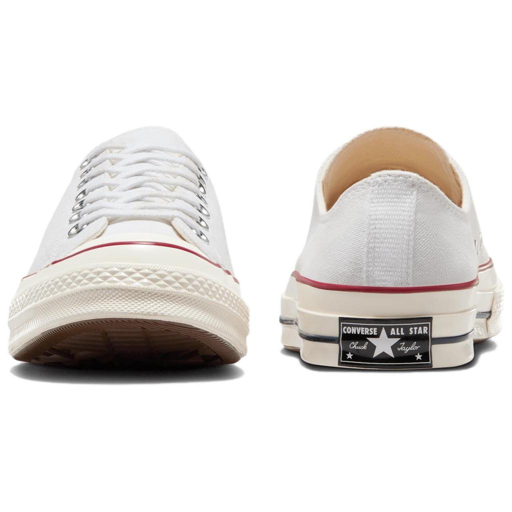 Converse Chuck 70 Canvas Удобные Универсальные Низкие Кеды Кеды Унисекс Белые A09557C