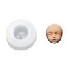 Q Version Clay Head Sculpey 3D Facial Mould Doll Modification Accessories Baby Face Silicone Molds