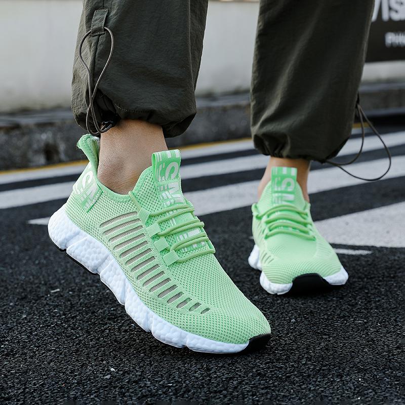 Fashion Men's Shoes Sneakers 2025 Lightweight Platform Mesh Breathable Summer Hollow Casual Outdoor Running Vulcanized Shoes