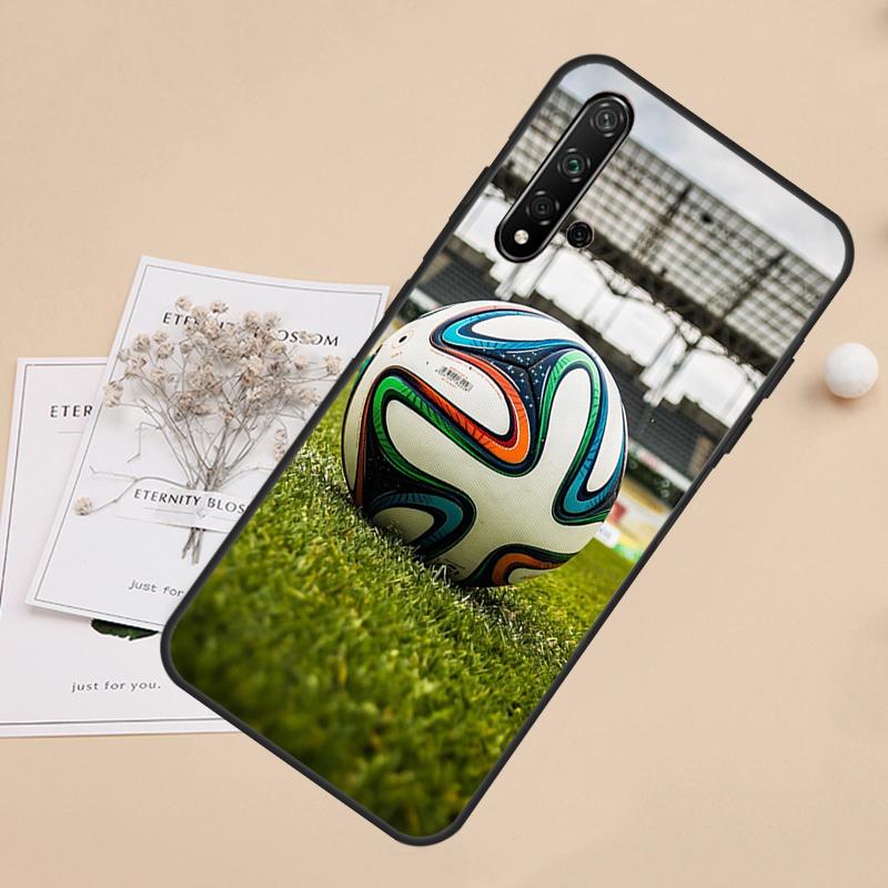 Football Soccer For Huawei Nova 12i 11i 8i 7i 3i 9 10 SE Y60 Y61 Y70 Y72 Y73 Y90 Y91 P20 P30 P40 Lite Case
