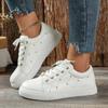 Vulcanized Shoes Women New 2024 Casual Sneakers Fashion Flat Lace Up Outdoor Walking Running Sport Plus Size 43 Zapatillas Mujer