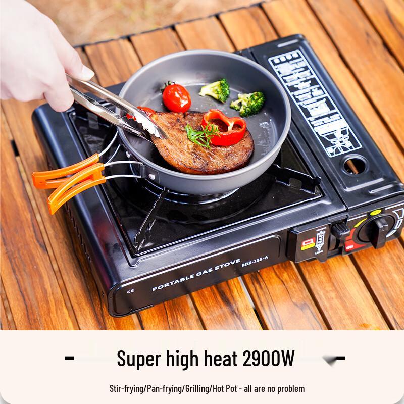 Улучшенный набор походной плиты с безопасным картриджем