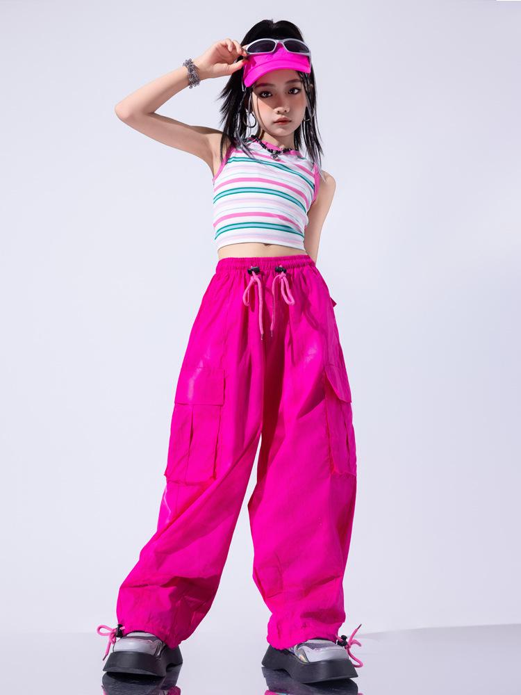 Модный костюм для джазовых танцев для девочек для летних выступлений