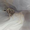Simple Line Charm Earrings Bows Shape Dangle Ear Rings Bowknot Pendant Eardrop Versatile Metal Accessory for Daily Wear
