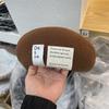 Elegant Temperament Australian Wool Cloud Beret Women Can Wear Fashion Sticker Painter Hat
