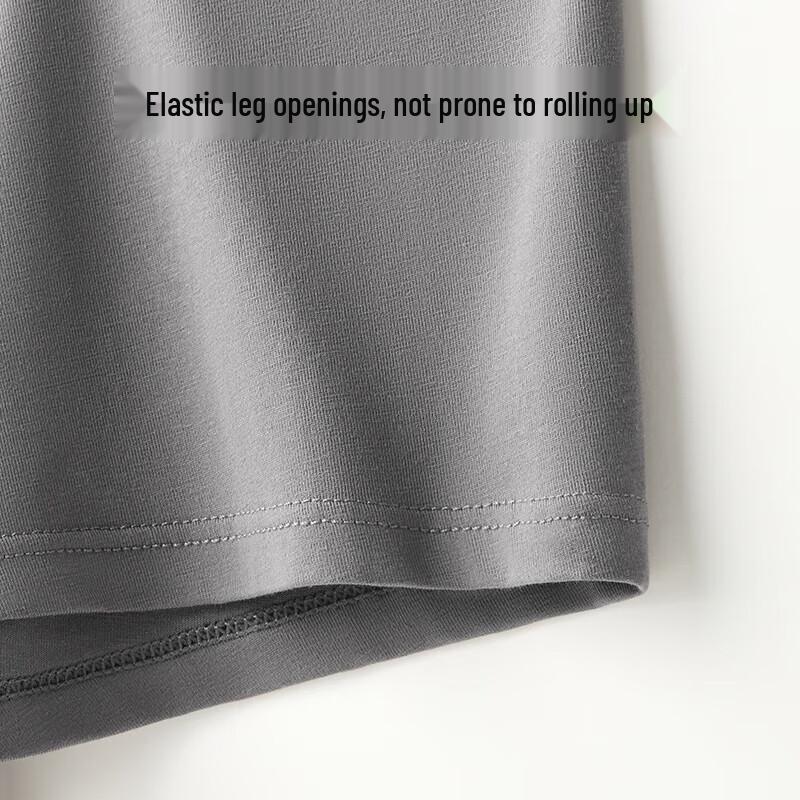 Мужские трусы-боксеры Xiang Le Mei из 100% хлопка с антибактериальным эффектом, 5 штук