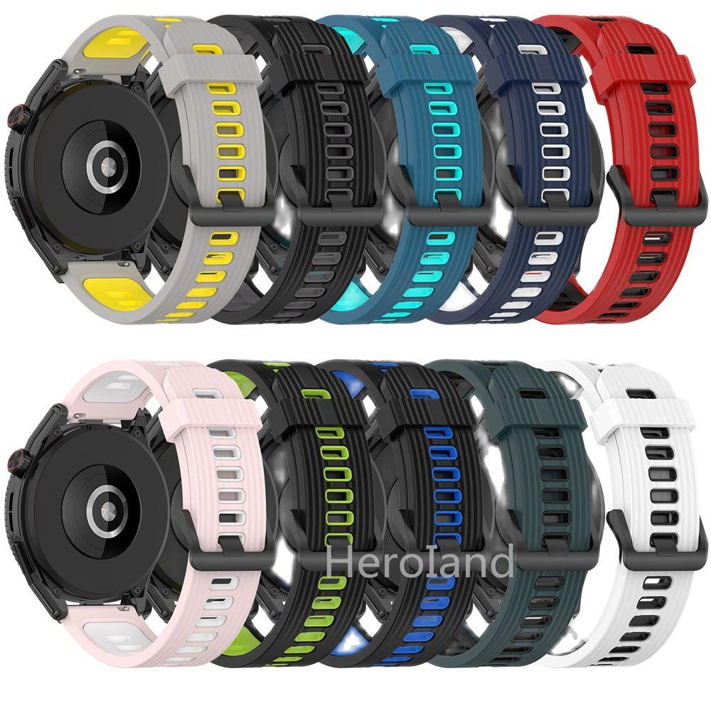 22 мм Ремешок для часов для Huawei Watch GT3 SE Ремешок Браслет Силиконовый Ремешок на запястье для Huawei Watch GT Runner Ремешок для смарт-часов + Чехол