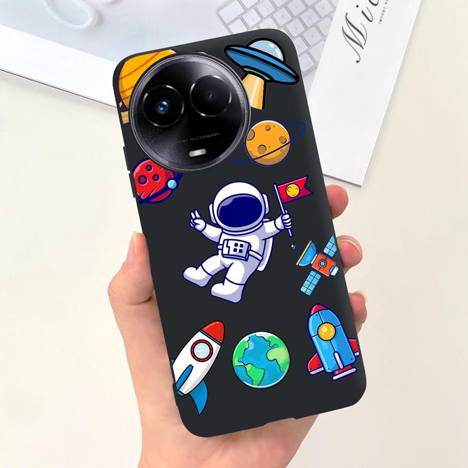 Ударопрочный Чехол Для Realme 11 5G / Realme 11X Чехол На Телефон Модный Девушки Мягкий Силикон Funda Для Realme11 11 X 2023 RMX3785 Coque