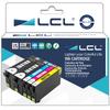 LCL for Epson IB07CL4A IB07CL4B IB07KB Pigment Increase Packs 2 Black Cyan Magenta Compatible Ink Cartridge Compatible (5 Yellow) Models