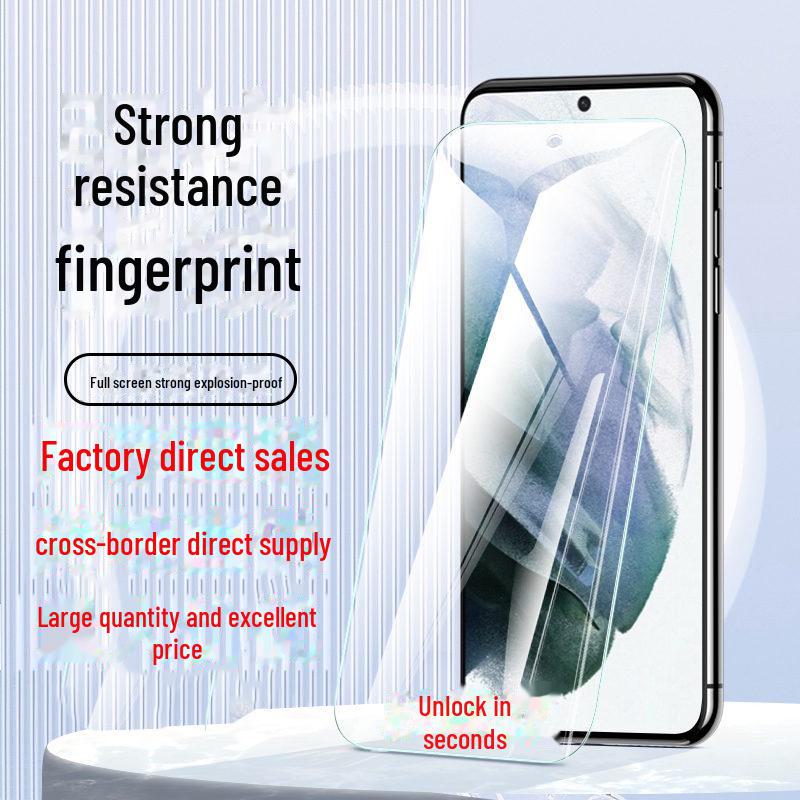 Samsung S24 Tempered Film, S23 Full Screen Cover, S22 Plus Anti-Peep Film, S21 Quick Unlock, S22 Protective Film.