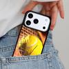 Чехол для телефона с движущимся теннисным мячом для iPhone 17ProMax 12 13 14 15 16e 17 Pro Max Plus Air Cover