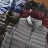 Men's Portable Clothing: Cut-Label Cotton Vest, Casual Warm Jacket