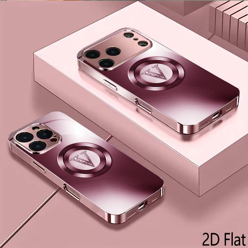 DVRings 2DFlat Для iPhone17 18 16 15 14 13 12 11 Pro Max XS XR 8 7Plus Чехол для телефона Ударопрочный Защитная задняя крышка