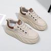 White Shoes for Women New Spring Students Versatile Casual Ins Trendy Shoes Thick Bottom Fashion Sneakers