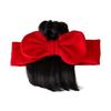 Bow Knot Headwear Soft Hairpiece Fashionable Baby Bangs Wig Headband  Newborns Accessories