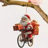 2D Flat Christmas Tree Decor Animal Pendant Dog Hanging Ornaments  Door Window