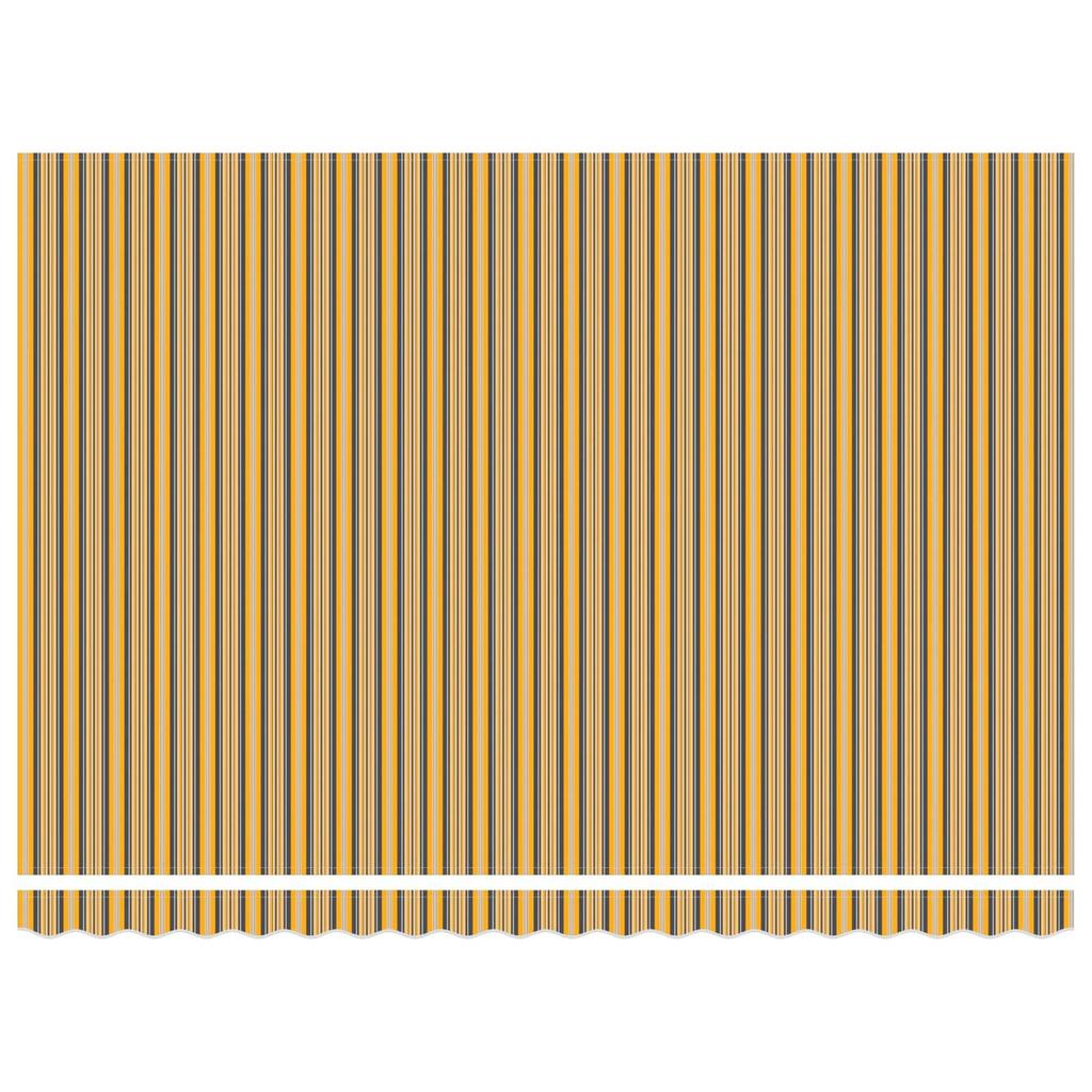 Retractable Awning Multicolour 450 x 300 cm