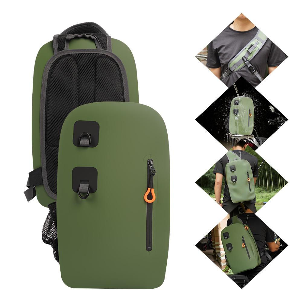 Waterproof Satchel Bag Large Capacity Mountaineering Hiking Swimming Wading Portable Shoulder Bag Diving