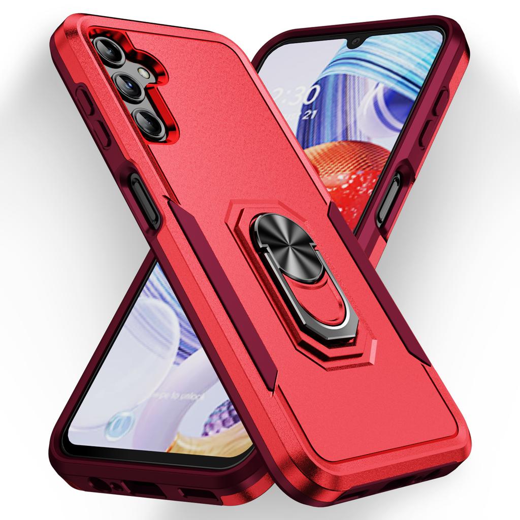 Нескользящий чехол с кольцом на палец для Samsung Galaxy A14 5g A52 A52s A53 A73 A33 A13 S23 Ultra S22 Plus S21 S20 Fe, сумка для телефона