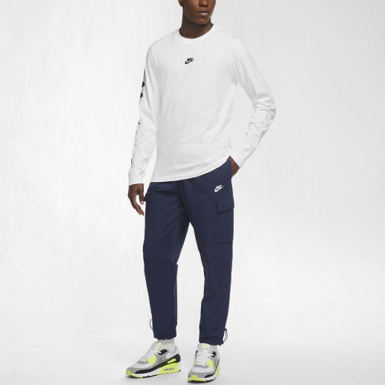 Nike Брюки карго мужские синие умеренные CU4326-410