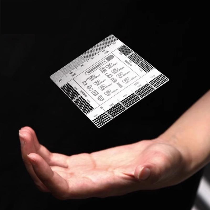 Карточка-справочник по помолу кофе Таблица размеров помола для точного заваривания и усиления вкуса для дома, кухни и кафе