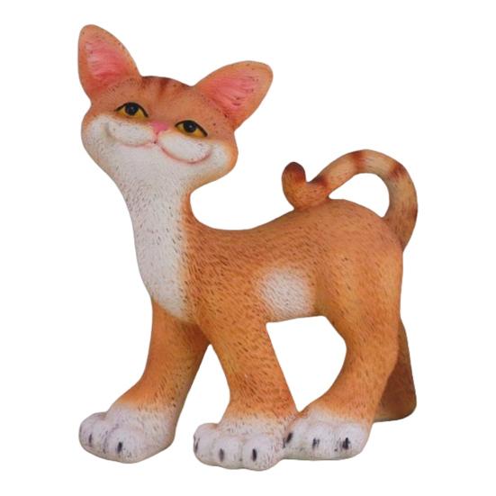 Орнамент Кот Удачи Материал смола Тонкая работа Скульптура кота Символ богатства Декор Украшение для дома и вечеринки
