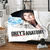 ТВ Фигурки G-Grey's Anatomy Плед Мягкий Фланелевый Тонкие Одеяла для Кровати Дивана Покрывало пикник охлаждающий подарок Домашний Декор