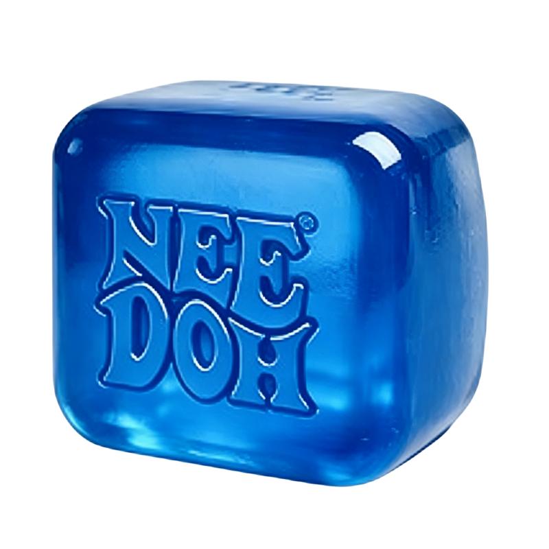 Schylling Nee Doh Nice Cube Цвет Содовой Мягкая Сжимаемая Игрушка-Антистресс Цветовая Слепая Коробка Подарок