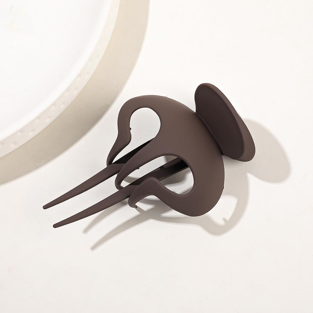 Женский большой зажим для волос, пластиковый бесшовный утконос, коготь для женщин и девочек, простые заколки для волос, инструменты для укладки, аксессуары для волос