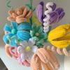1 Set Pipe Wire Cleaners Crafts Flexible Bendable Stems Colorful Chenille Bouquet DIY Tulip Making Kit