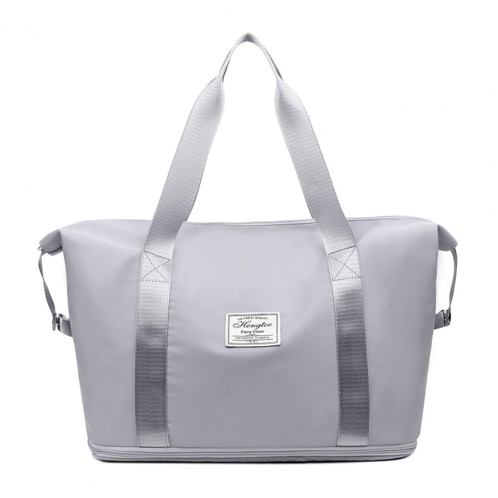 Дорожная спортивная сумка, водонепроницаемая портативная сумка-оксфорд с сухой и влажной ручкой, большая вместительная сумка из ткани Оксфорд для мужчин и женщин, ночная спортивная сумка для тренировок в тренажерном зале