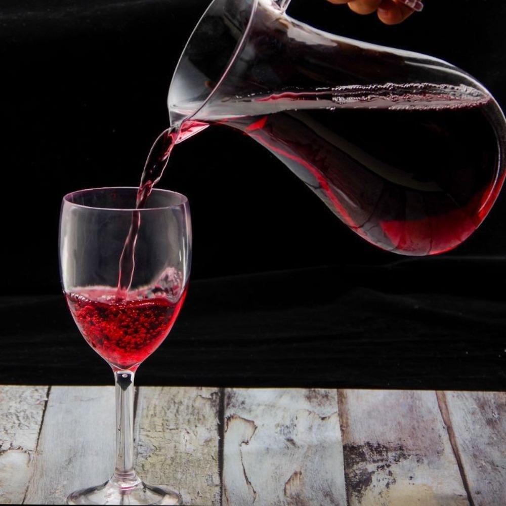 With Sacle Acrylic Wine Decanter Unbreakable Cold Pitcher Wine Separator Kettle Bar