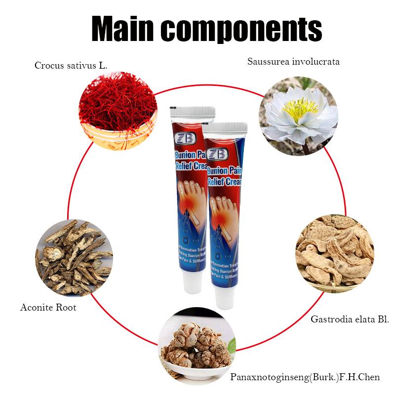 Крем ZB Bunion Pain Relief Cream для лечения суставов и воспалений
