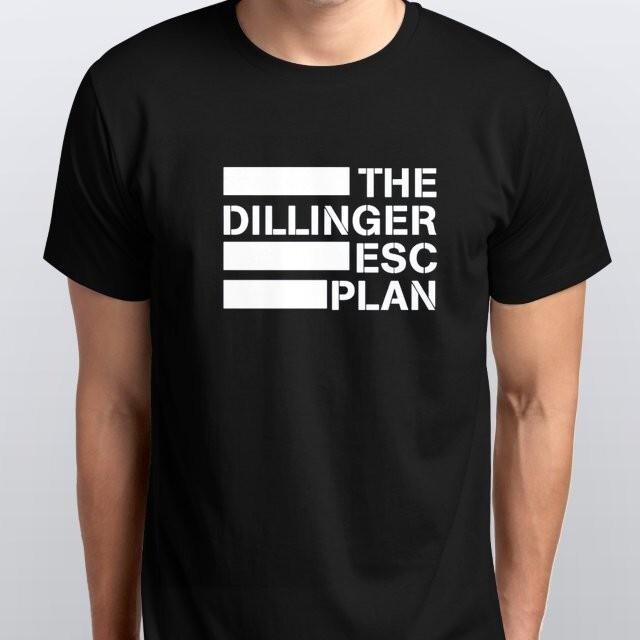 Minimalist Escape Plan Graphic Tshirt Black And White Text Casual Cotton Tee