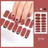 ZA Наклейка для ногтей Полный патч для ногтей Пленка для ногтей Пленка для ногтей Наклейка для ногтей Инструменты для ногтей Прочный водонепроницаемый ручной