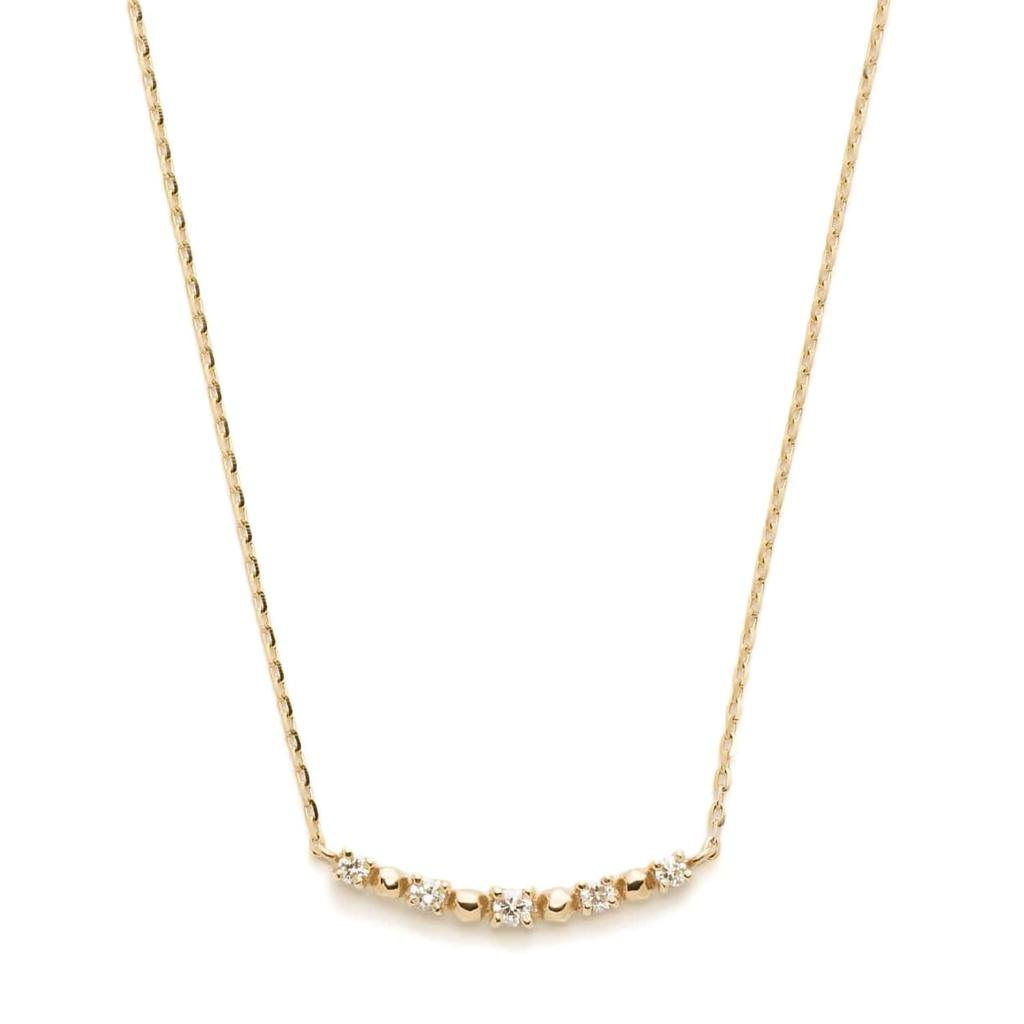 K10 Diamond Necklace 3023411607100999 [Noges]