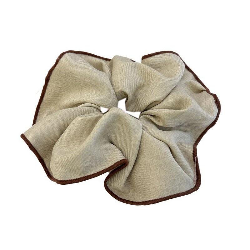 Korean Retro Temperament Hair Rope Headband - Solid Color Fabric Accessory